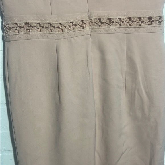 Ann Taylor Womens Dress Elegant Sleeveless Light Pink Sheath Dress Cocktail 8P - Picture 6 of 6